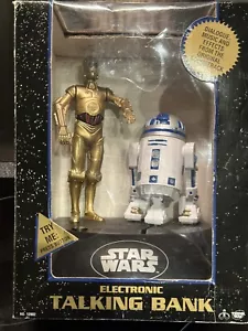 Star Wars Talking Bank C-3PO And R2-D2 Working Very Good Condition Boxed - Picture 1 of 7
