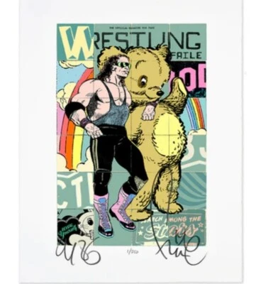 Lucha libre fallida con impresión de bloque fallido XX/250 Foto 1 de 2