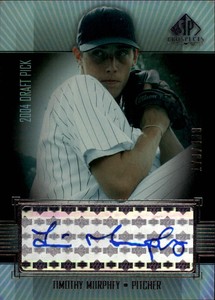 2004 SP Prospects Autograph Bonus Baseball Card #TM Timothy Murphey/400