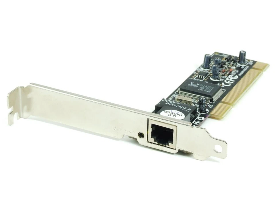 Vivanco 17219 RJ45 Fast Ethernet PCI LAN Adapter Card/Netzwerkkarte PN208100CX3A - Bild 1 von 1