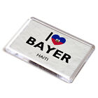 FRIDGE MAGNET - I Love Bayer, Haiti