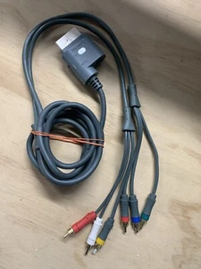 Official Microsoft Xbox 360 Audio Video AV Component HD Cable - Picture 1 of 4