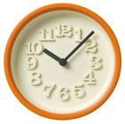 WR07-15 Lemnos Small Clock Orange OR Wall Clock WR07-15 New
