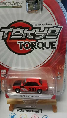 Greenlight Tokyo Torque 1970 Datsun 510 Edizione limitata (NG39) - Immagine 1 di 2