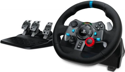 Logitech Volante con Real Force pulsanti integrati+Pedali PS3/PS4 941-000112 G29 - Immagine 1 di 4