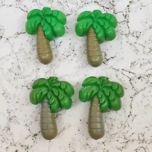 Palm Tree Blow Mold String Light Replacement Covers Tiki Beach 3" Set of 4 READ - Picture 1 of 13