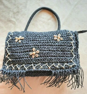 Sac en papier bleu neuf (or2) - Imagen 1 de 5