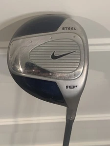 Original Nike Blue Steel Mens 18° Degree 40" RH 3 Wood Graphite Shaft Nike Grip - Picture 1 of 5