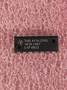 TMS4116-25NL DRAM PAGE MODE 16K X 1 250NS 16 PIN DIP TEXAS STRUMENTO (LOTTO DI 3) - Foto 1 di 4