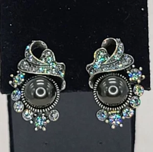 Heidi Daus Ohrclips. Swarovski Kristalle - Bild 1 von 3