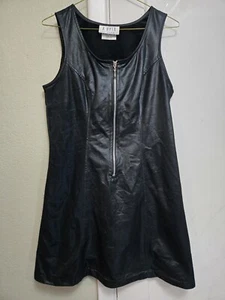A. Byer Size 11, Vintage 90s, Zipper Black Mini Dress Single Stitch  - Picture 1 of 11