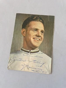 TÄVE SCHUR plata olímpica 1960/campeón del mundo ciclismo RDA página de revista firmada 11x16 - Imagen 1 de 1