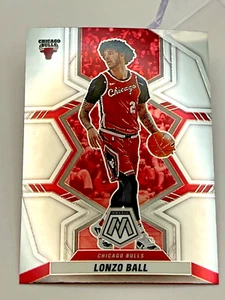 2021-22 Panini Mosaic Basketball Card #33 Lonzo Ball Chicago Bulls - Picture 1 of 2