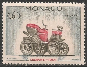 Monaco #497 (A122) Estampillada sin montar o nunca montada - 1961 65c Delahaye - 1901 - Imagen 1 de 1