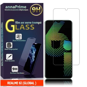 Vitre Protecteur d'écran Film Verre Trempe pour Realme 6i (Global) 6.5" RMX2040 - Zdjęcie 1 z 5