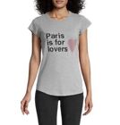 Zadig &amp; Voltaire &quot;Paris is for Lovers? Tee In Grey (M/BNWOT)