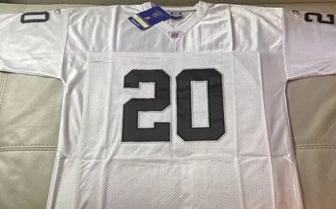 NWT Authentic Sewn Reebok Oakland Las Vegas Raiders Darren McFadden Jersey 56 3X Cover