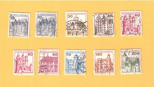 Briefmarken Deutsche Bundespost 1977 Burgen und Schlösser (I) - Bild 1 von 1