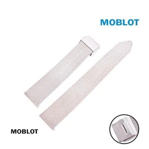 MOLBOT Original Swiss Made Stainless Steel Band Silver Bracelet, 20mm #020# - Picture 1 of 6
