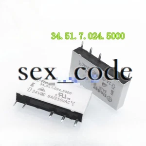 1Pcs New 34.51.7.024.5000 Fender Relay 24V 24VDC 6A 5-foot FINDER#TT - Picture 1 of 1