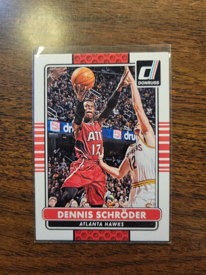 2014-15 Panini Donruss Base #143 Dennis Schroder Atlanta Hawks - Image 1 of 2