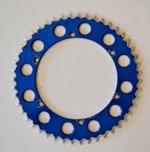 Banshee Rear Motorcycle Sprocket Anodized Blue 260 47T - Picture 1 of 6
