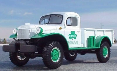 SHAMROCK Colwell Oil Co DODGE POWER WAGON 1:30 First Gear 18-2573 MIB Waxahachie - Image 1 of 3