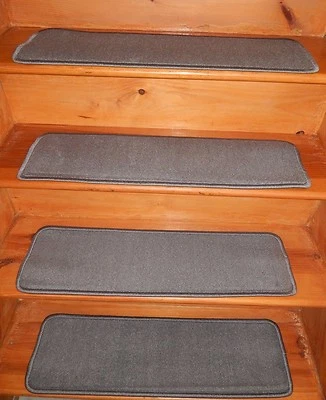 14 = PASO 9" x 30" + ATERRIZAJE 30" x 30" peldaños de escalera interior/exterior respaldo de goma.  Foto 1 de 4