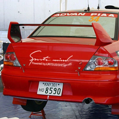 2 calcomanías adhesivas de vinilo Sports Mind Power de varios colores para Mitsubishi Foto 1 de 4