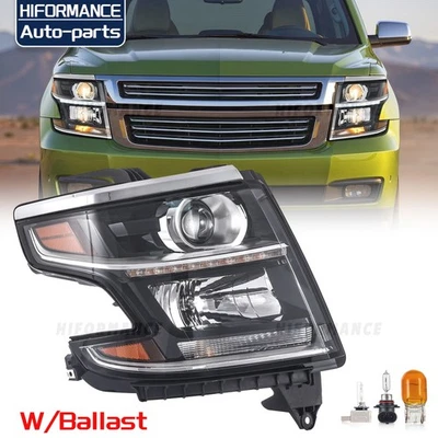 Faro de xenón HID/HID con lastre lado del pasajero para Chevy Tahoe Suburban 2015-2020 Foto 1 de 4