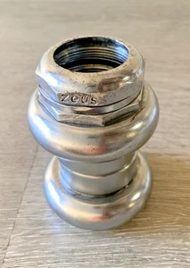 ZEUS HEADSET BRITISH THREADING 26.4 MM RACE STEEL - Picture 1 of 6