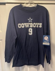 New W/Tag Dallas Cowboys Tony Romo Long Sleeve Shirt Men's Size Small - Picture 1 of 4