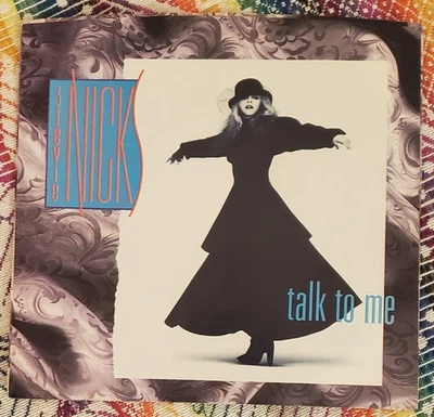 Stevie Nicks ~ Talk To Me / Big Time Rock and Roll Star ~ 7" 45 RPM Vinyl Record - Image 1 of 4