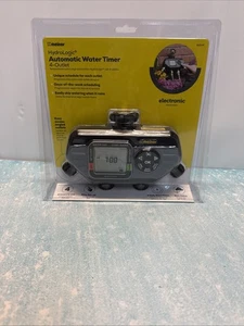Melnor Hydrologic Automatic 4-Outlet Programmable Water Timer 821145 NEW - Picture 1 of 4