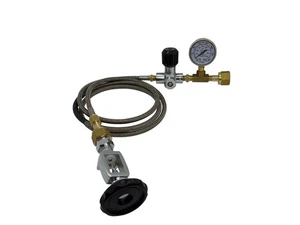 72" SUPER DELUXE Oxygen Transfill Hose CGA540 CGA870 Aviation Veterinary Medical - Picture 1 of 2