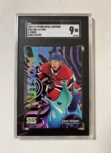 Lane Hutson #372/399 Z-Force Rave SP SGC 9 NHL Skybox Metal Universe 2024-2025 - Picture 1 of 2
