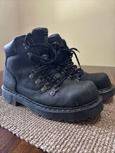 Doc Martens Arbeitsstiefel Herren 10 Schwarz Industrial EH Electric HZD Stahlkappe Sicherheit - Bild 1 von 11