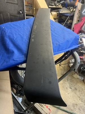 1982-1992 pontiac firebird trans am black rear spoiler OEM 83 84 85 86 87 88 89 - Image 1 of 4