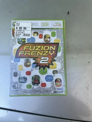 XBOX 360 GAME Fusion Frenzy 2 Brand New Sealed Xbox Game (Microsoft Xbox 360) - Image 1 of 2