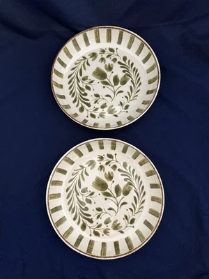 Two Better Homes & Garden ~ Melamina ~ 8.6 x 1.6 ~ Juego de cuencos de cena ~ VERDE Foto 1 de 4