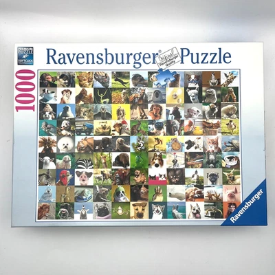 Rompecabezas Ravensburger 1000 piezas 99 animales divertidos completo Foto 1 de 2
