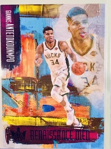 GIANNIS ANTETOKOUNMPO 2018-19 PANINI COURT KINGS 1/25 Renaissance SSP - Picture 1 of 6