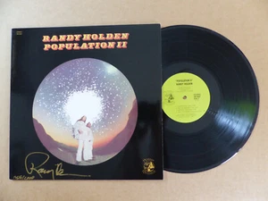 RANDY HOLDEN signed Autogramm signiert auf "POPULATION II" Vinyl Schallplatte LP - Bild 1 von 7