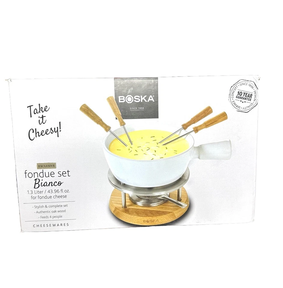 BOSKA Set Fondue Party 750ml White