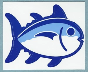 NEU AUTHENTISCH SOUTHERN TIDE THE SKIPJACK FISCH AUTO AUFKLEBER DECAL - Bild 1 von 1
