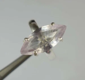 16.80 CT Naturale Bianco Montana Zaffiro Marchesa Gemma Certificato Fede Nuziale - Foto 1 di 9