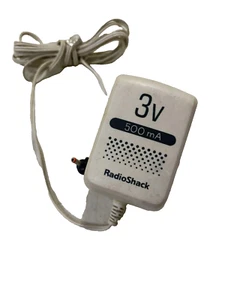 Adaptador de corriente alterna RADIO SHACK 273-1755 3V 500mA usado de colección - Imagen 1 de 2