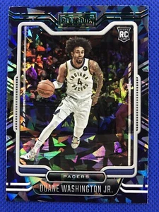 2021-22 #288 Duane Washington Chronicles Playbook Baloncesto Verde Hielo agrietado RC - Imagen 1 de 2