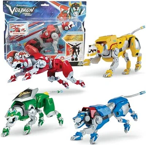 voltron leone rosso giallo blu verde lion red yellow blue green deluxe legendary - Foto 1 di 25