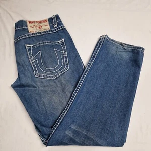 True Religion Billy Super T Jeans Men’s Size W40 L33 Skater Y2K Blue. USA. - Picture 1 of 17